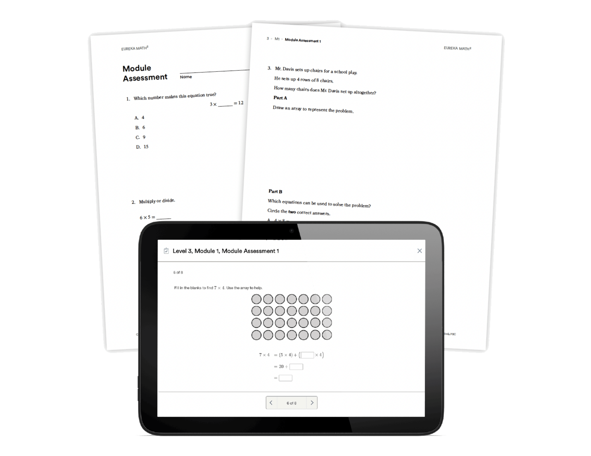 Module Assessments Samples in Print and Digital Module Assessments Samples in Print and Digital