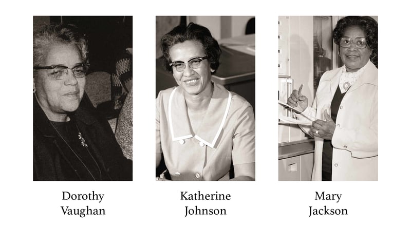 Dorothy Vaughan - Katherine Johnson - Mary Jackson