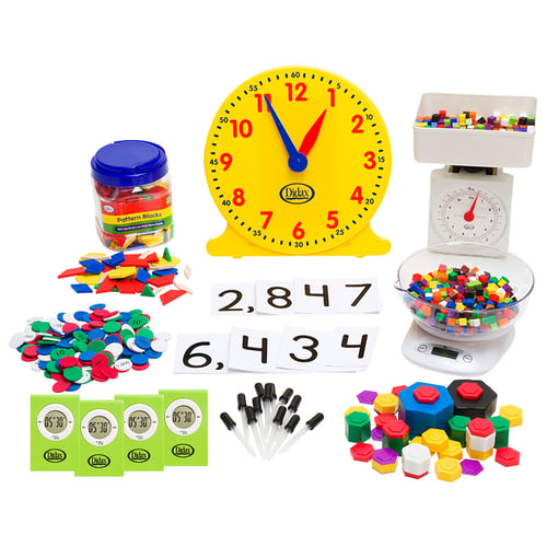The Eureka Math basic kit for Grade 3 only includes the most essential items for a class of 24 students. 