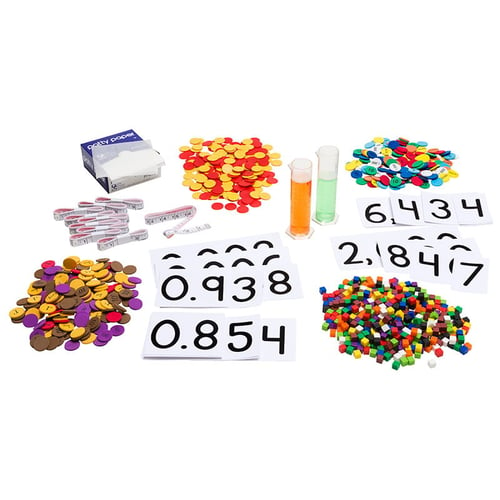 The Eureka Math basic kit for Grade 5 only includes the most essential items for a class of 24 students. 