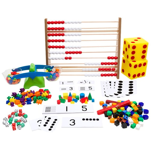 The Eureka Math basic kit for Grade K only includes the most essential items for a class of 24 students