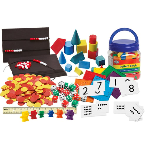 The Eureka Math complete supplemental kit for Grade K can be purchased in addition to the complete kit if you need additional materials for 6 more students.
