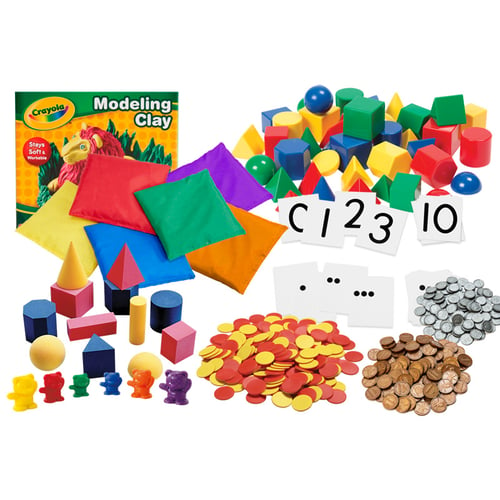 The Eureka Math complete supplemental kit for Grade PK can be purchased in addition to the complete kit if you need additional materials for 6 more students.