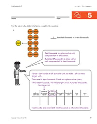 Image of Practice Partners page from Eureka Math Squared Apply book in Grade Level 4