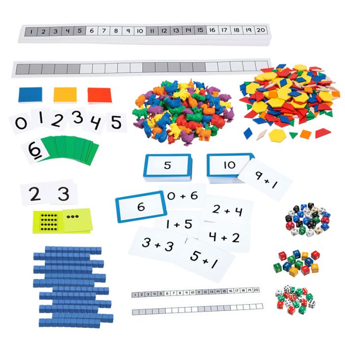 The Eureka Math Squared supplemental kit for Level 1 includes additional materials for 6 more students.