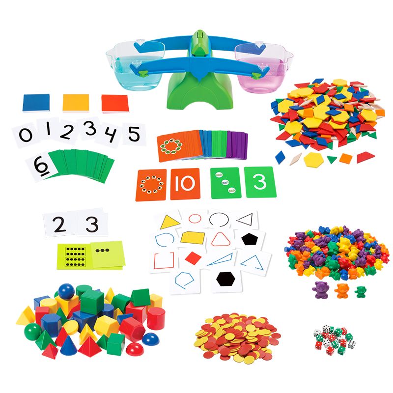 The Eureka Math Squared supplemental kit for kindergarten includes additional materials for 6 more students.