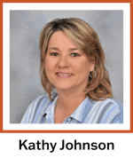 A headshot of Kathy Johnson.
