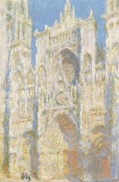 Rouen Cathedral, West Façade, Sunlight by Claude Monet, 1894