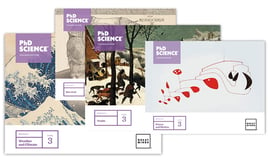 PhD Science Teacher Edition covers from Level 3 Modules 1–4