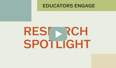 Research Spotlight Thumbnail on Science of Reading Page