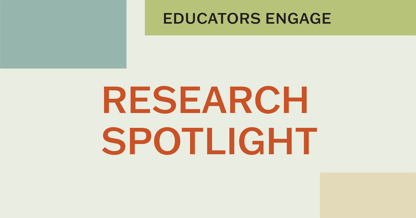 Research Spotlight:   The Relationship Between Background Knowledge And Reading Comprehension