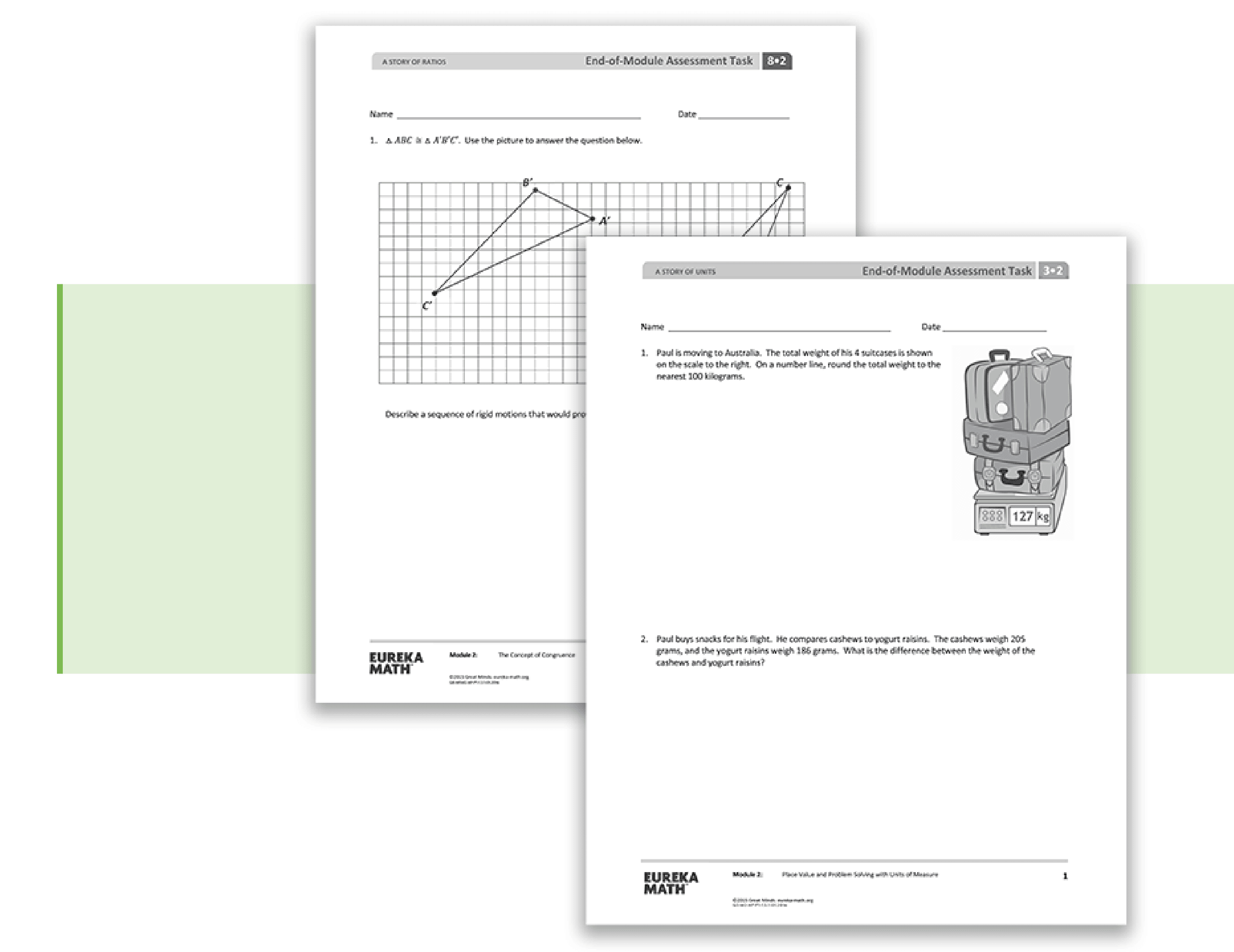 Eureka Math - End-of-Module Assessment – 1