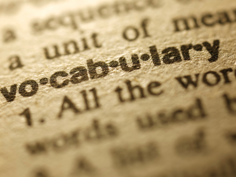 Examining Scarborough's Rope: Vocabulary
