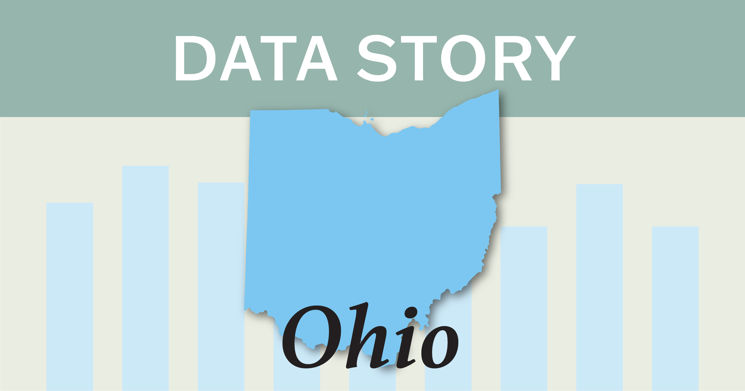 Image of the state of Ohio. 