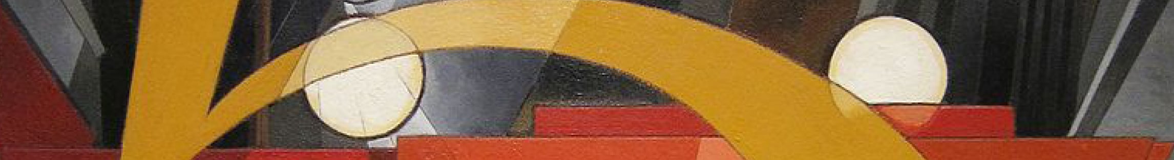 Cropped view of fine art: I Saw the Figure 5 in Gold.